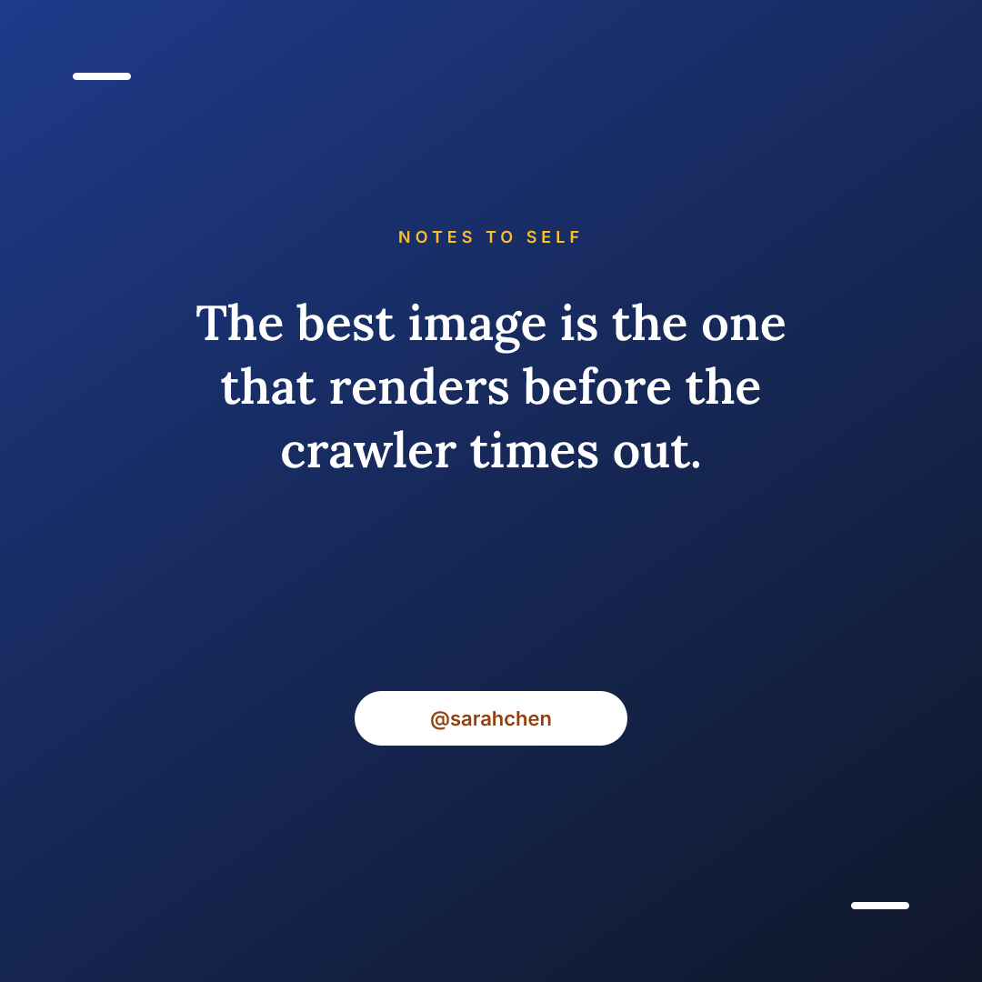 Social Media Image Generator example